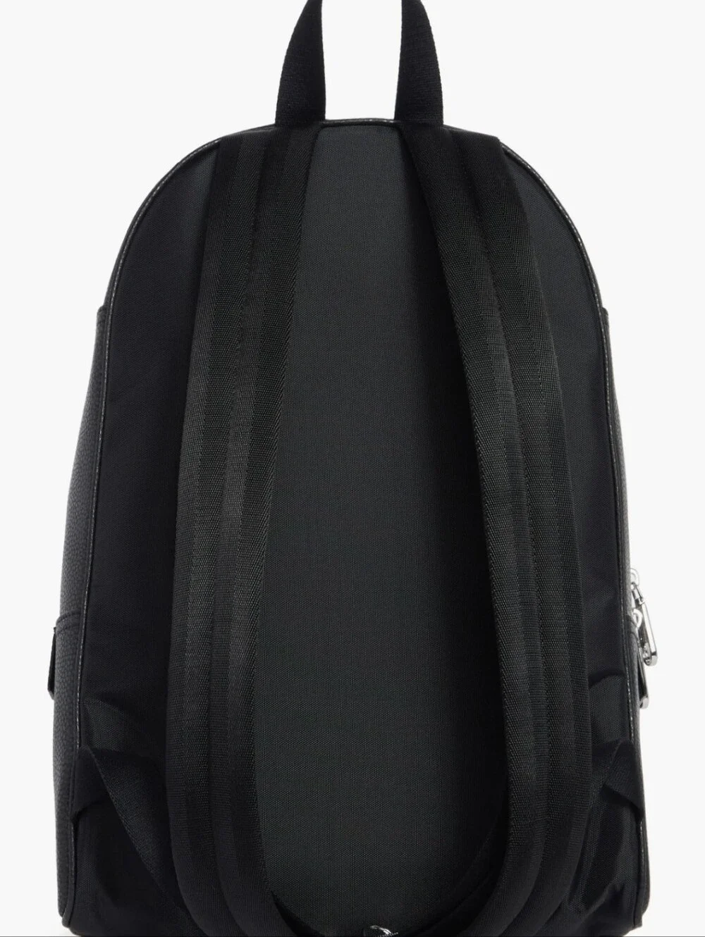 Marc Jacobs Black Pebbled Leather Workwear Backpack